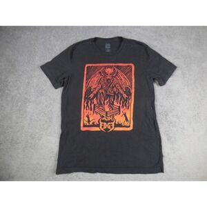 WWE Authentic Edge Rated R Superstar Graphic T-Shirt Mens Large Black Orange